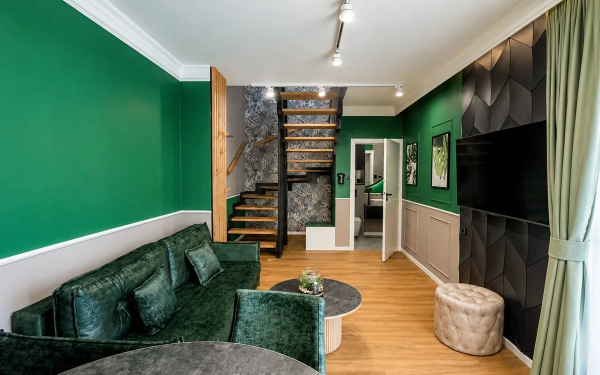 Superior Maisonette-Apartment mit Galerie und Terrassen in Swinemünde
